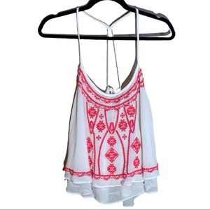 Ecoté UO Boho Embroidered Tank
